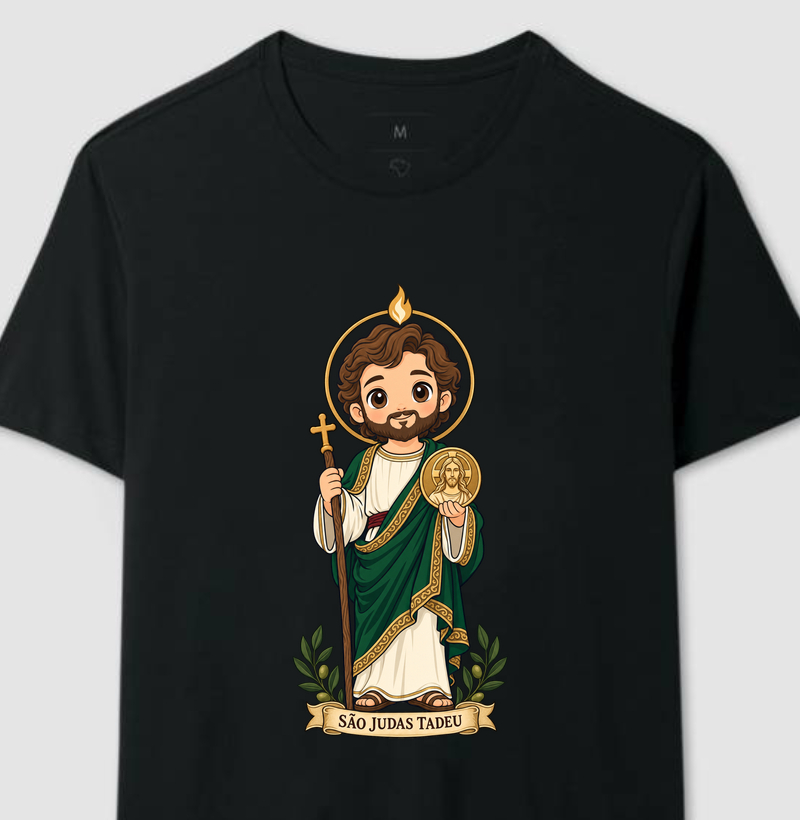 São Judas tadeu estilo chibi