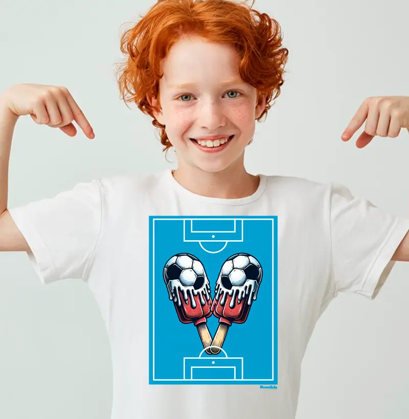 Camiseta Campinho de Sorvete - Kids