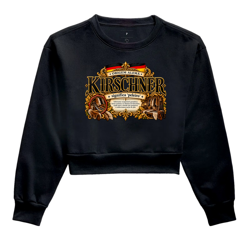 Kirschner  - Cropped Moletom
