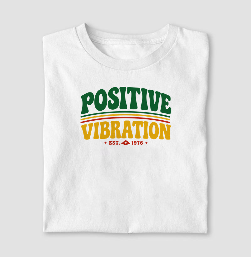 Positive Vibration – Camiseta Reggae Vintage