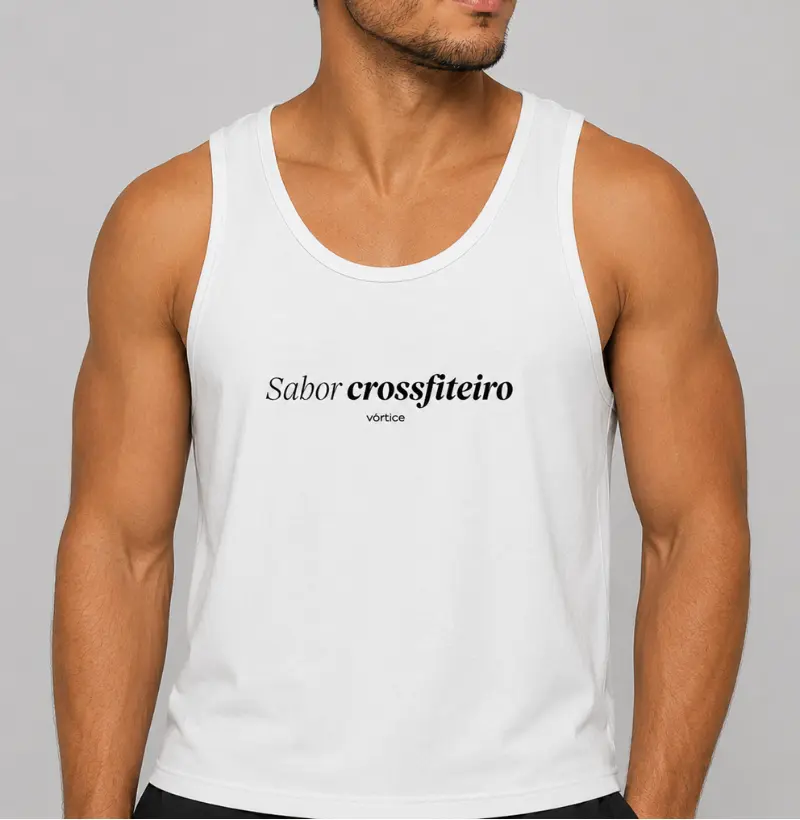 Regata unissex - Sabor crossfiteiro