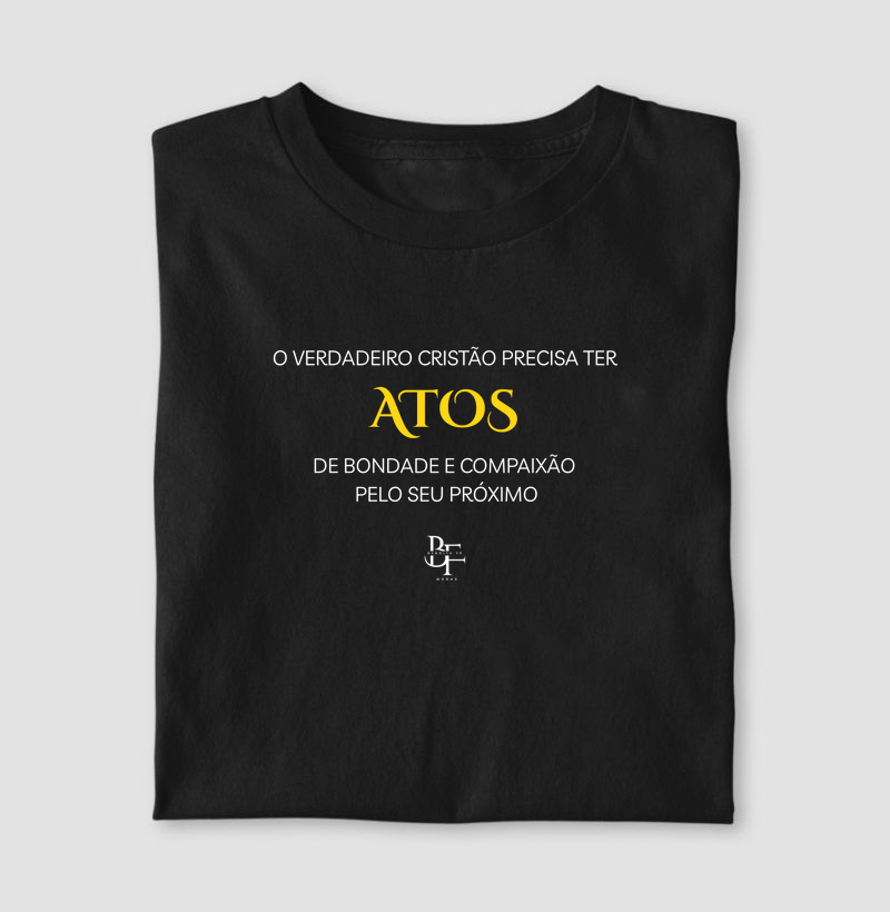 O verdadeiro Cristão precisa ter ATOS de bondade e compaixão  pelo seu próximo