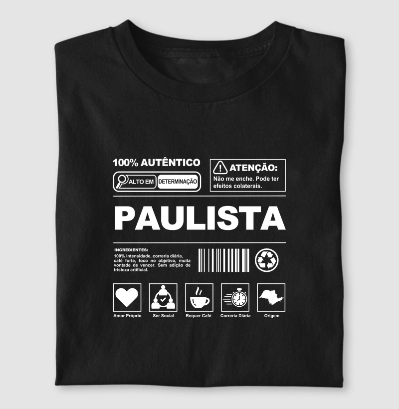 Paulista | Rótulo (Masculino)