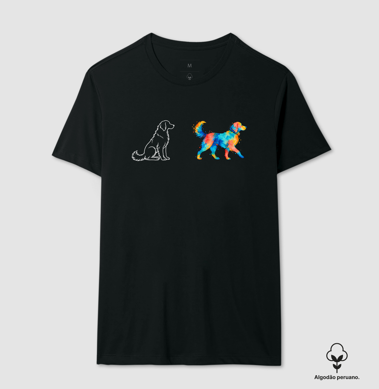 Indo Passear - Camiseta Algodão Peruano