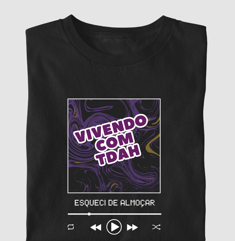 Música do Spotify: esqueci de almoçar