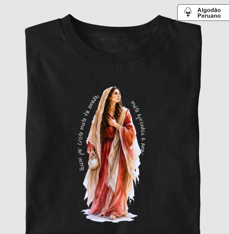Quem por Cristo muito foi amada, muito aprendeu a amar.
