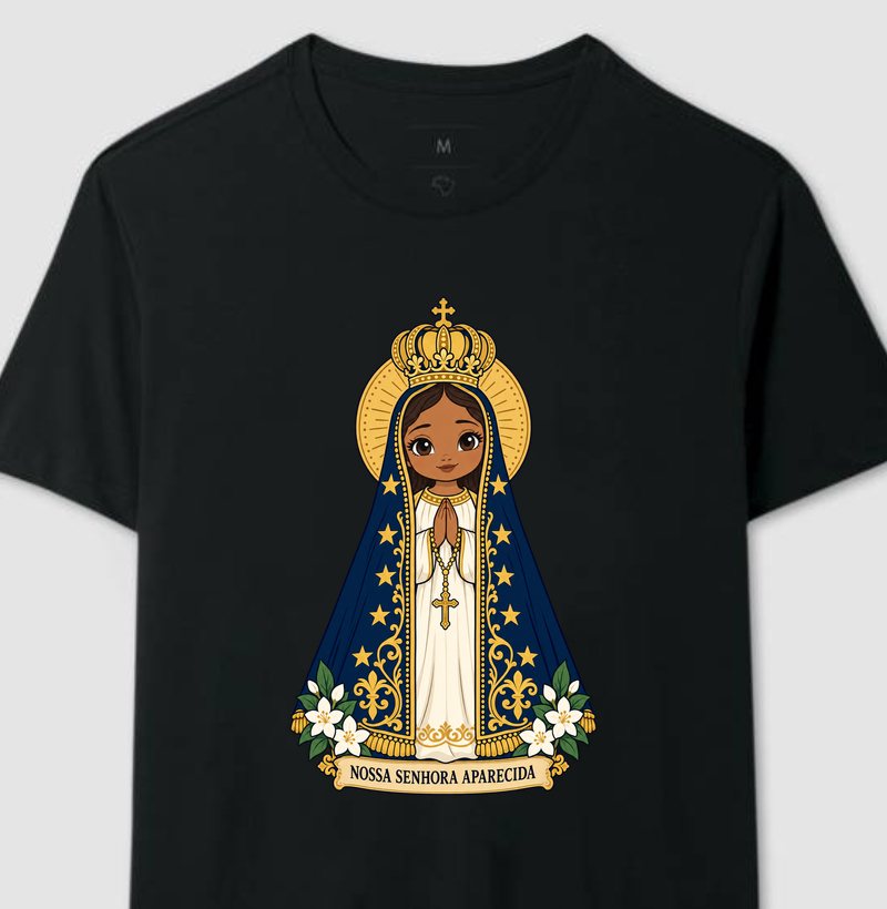 Nossa Senhora Aparecida estilo chibi