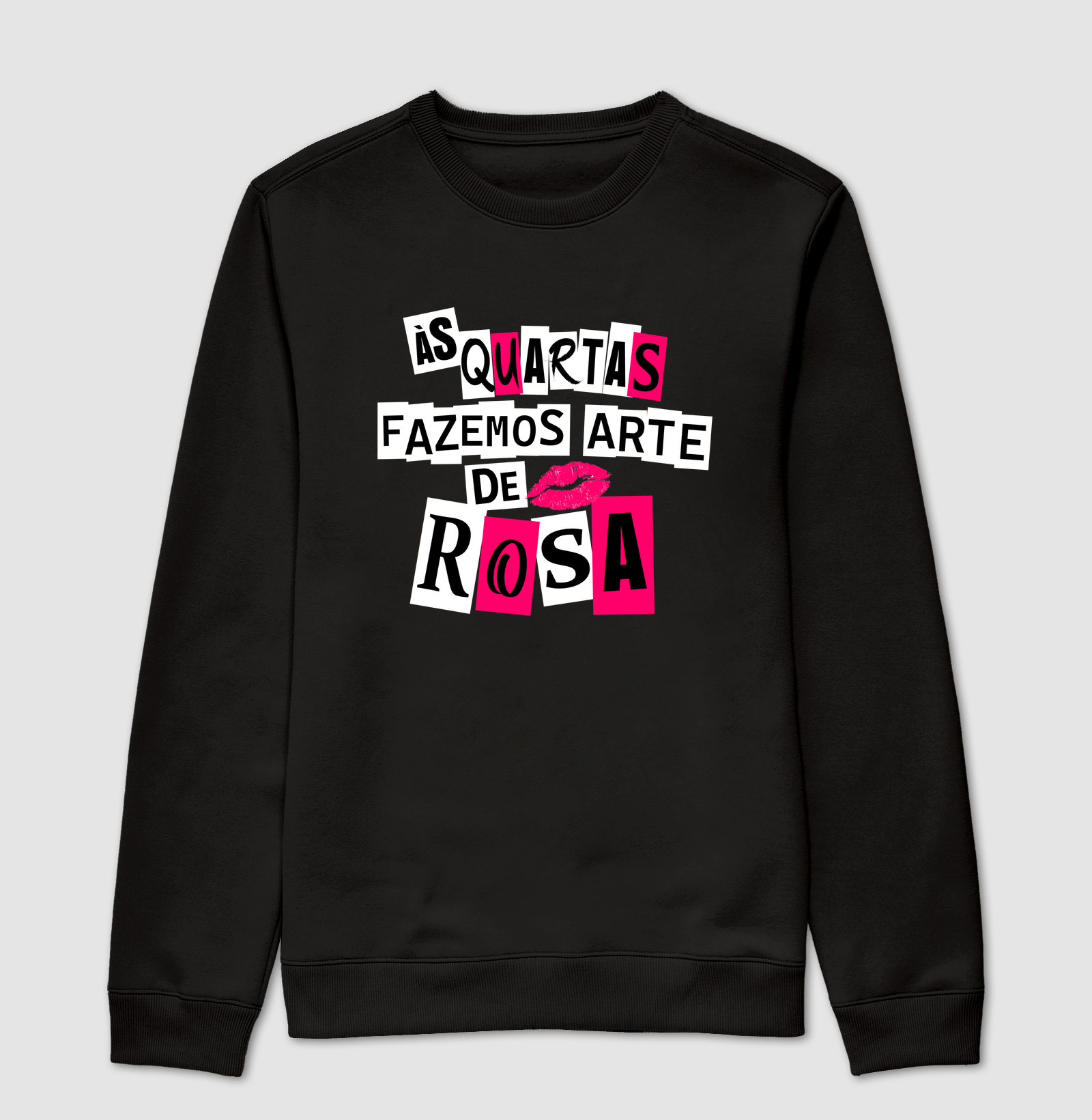 Às quartas fazemos arte de rosa