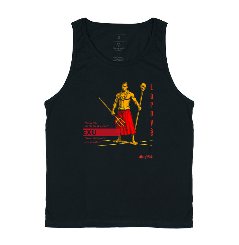 camiseta EXU iorubá