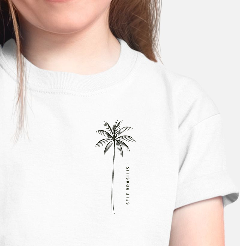 PALMEIRA LINEAR - Camiseta Infantil