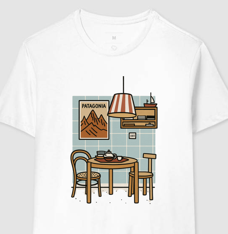 Camiseta NA MESA DA COPA