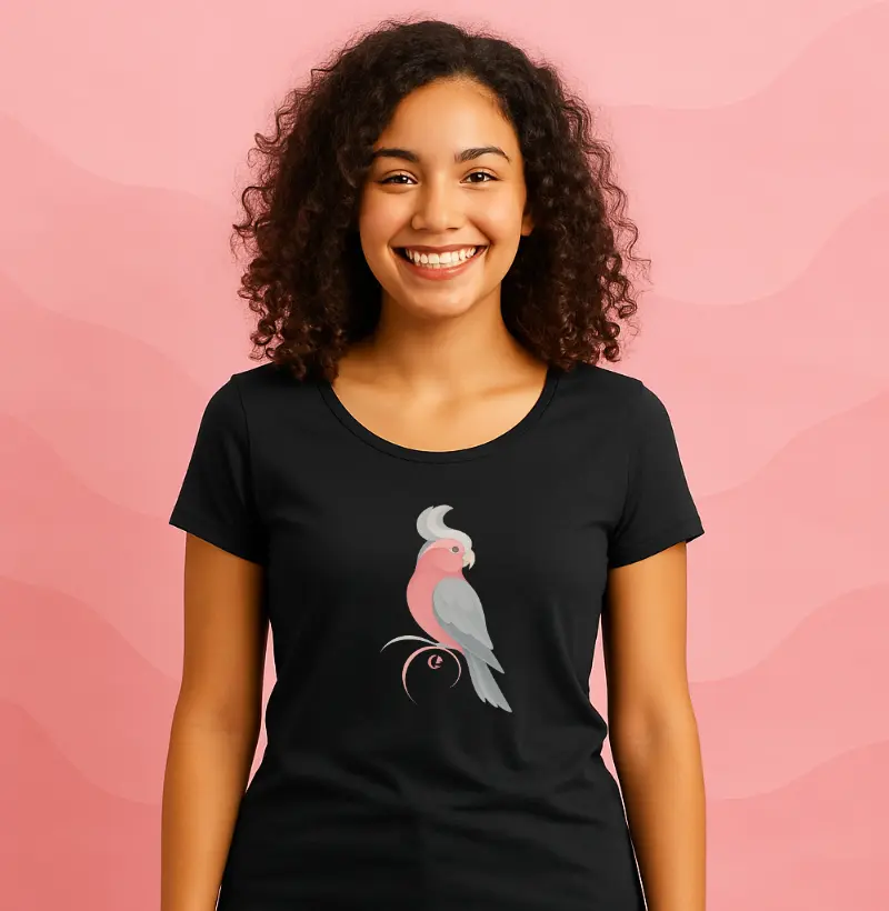 Camiseta Cacatua Galah - Movimento