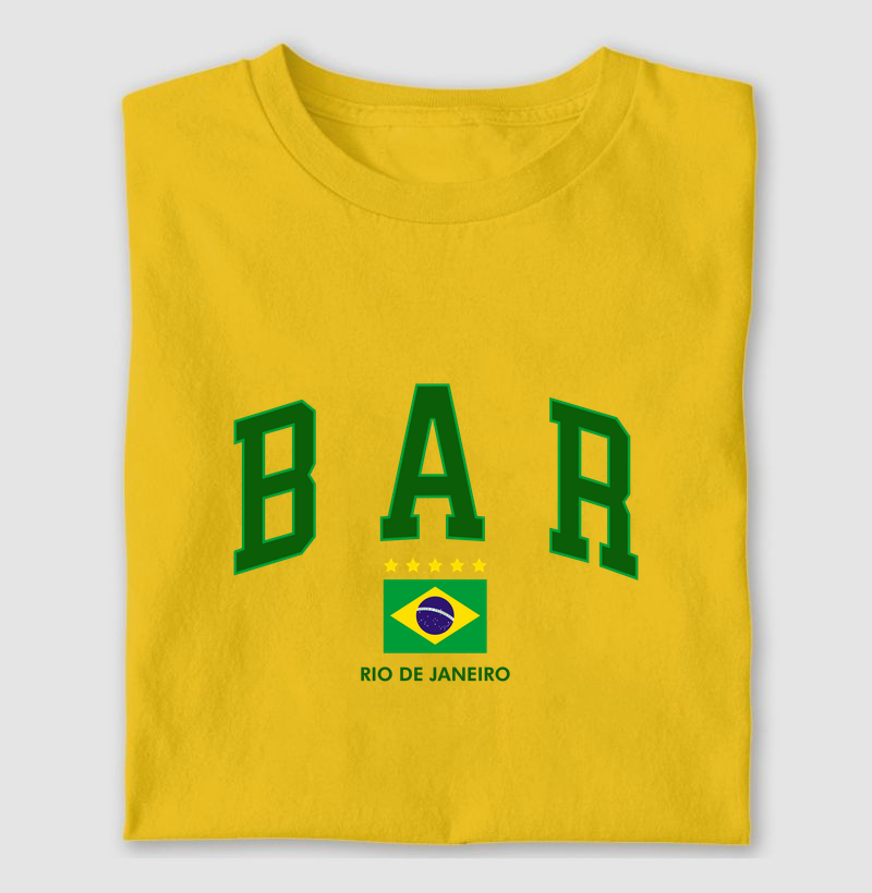 Camiseta Brasil Rio de Janeiro