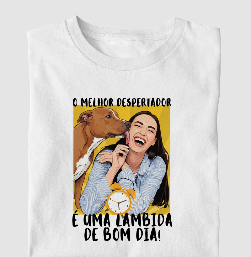 O MELHOR DESPERTADOR É UMA LAMBIDA DE BOM DIA!