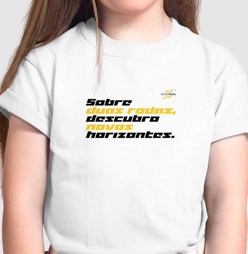 CAMISETA YELLOWPEDAL NOVOS HORIZONTES