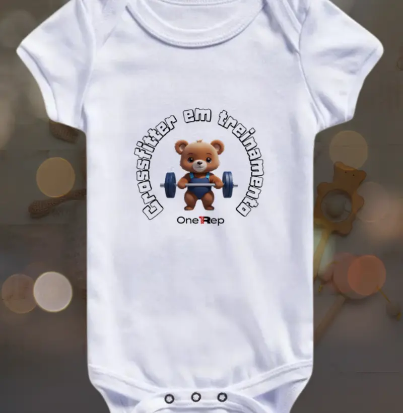Crossfitter em treinamento (Urso) - unissex