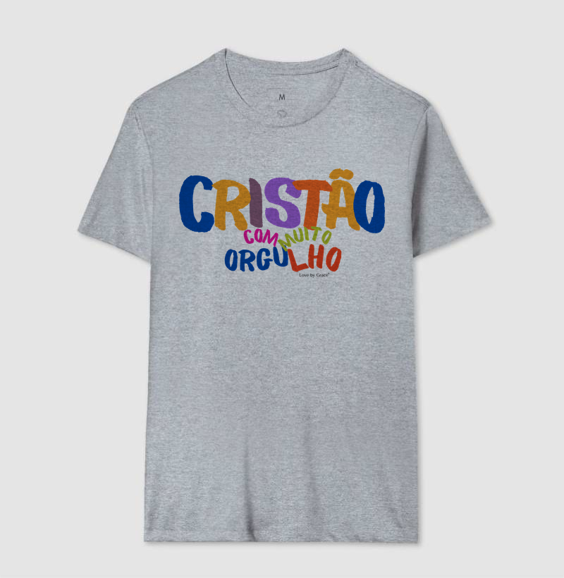 Camiseta Crente com orgulho