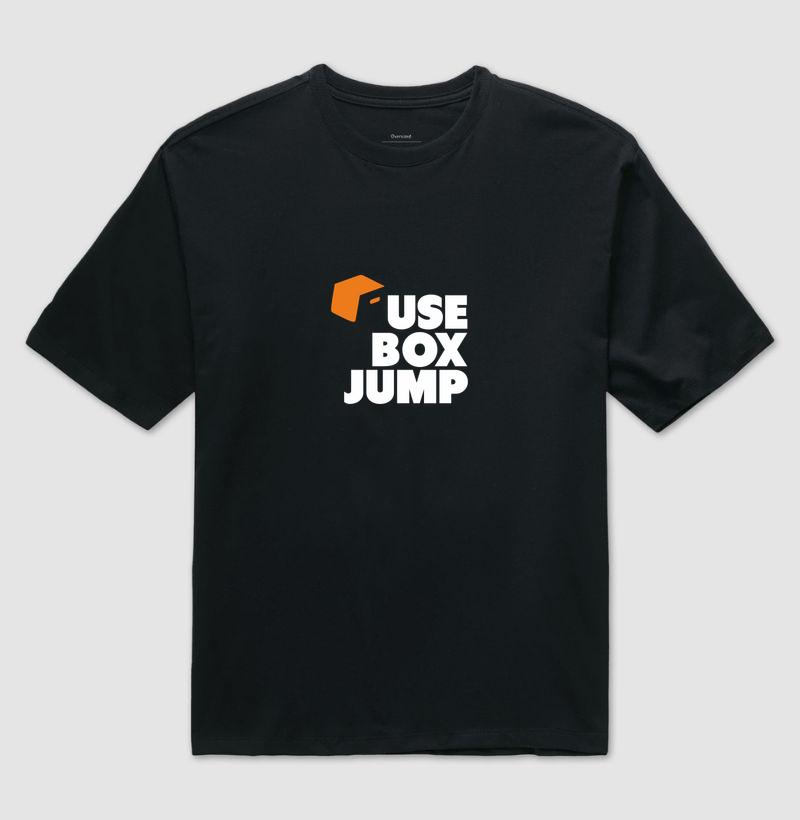 Camiseta Oversized Use Box Jump