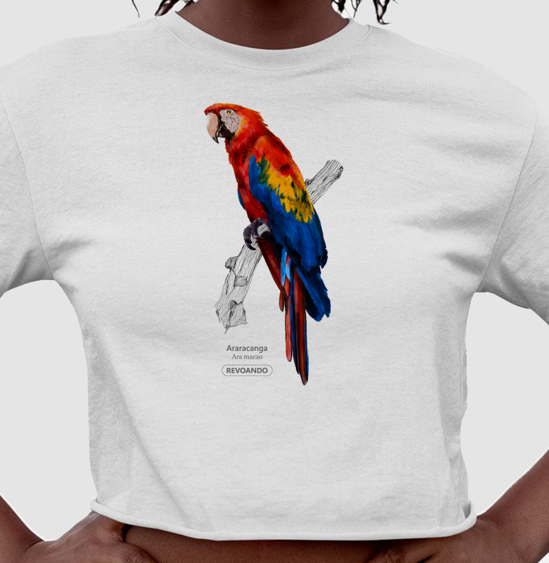 Aves do Brasil - Araracanga - Cropped