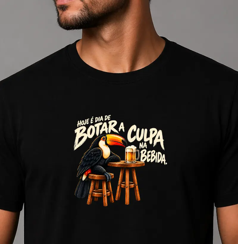 Hoje é dia de botar a culpa na bebida