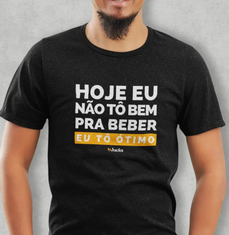 Hoje eu não tô bem pra beber