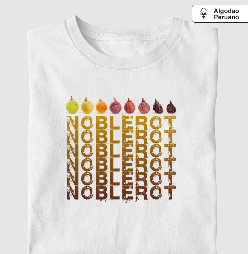 Noble Rot 3 - Camiseta Algodão Peruano