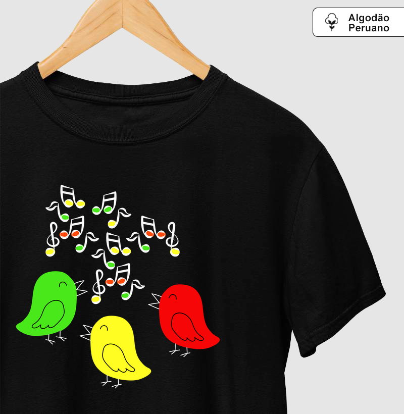 Três passarinhos cantando