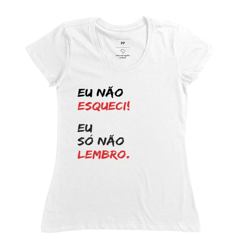 Camiseta Boa Memória