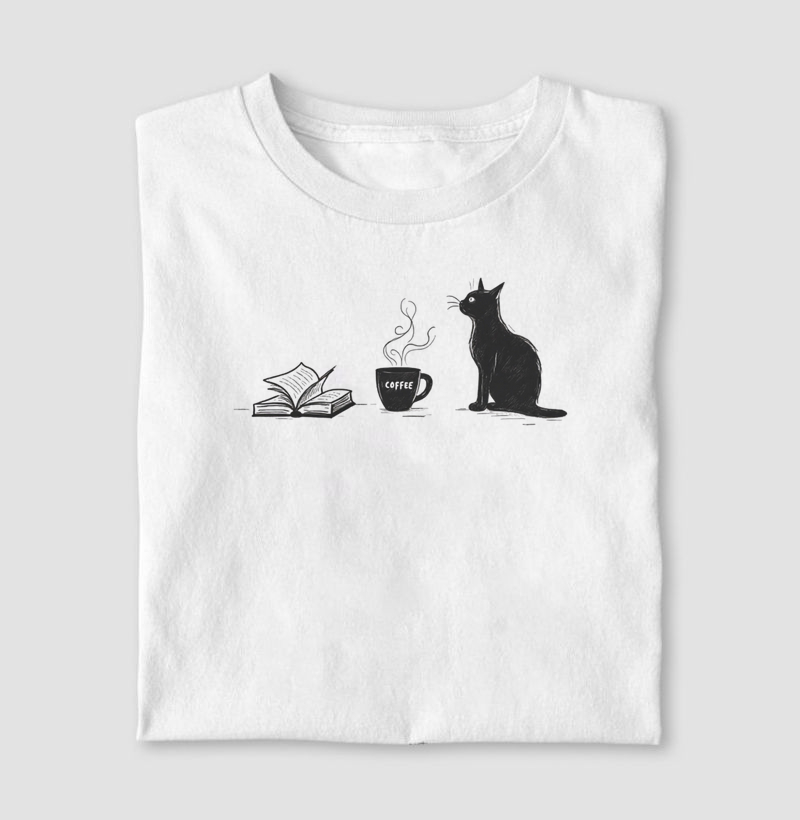 Café, Livro e Gatos