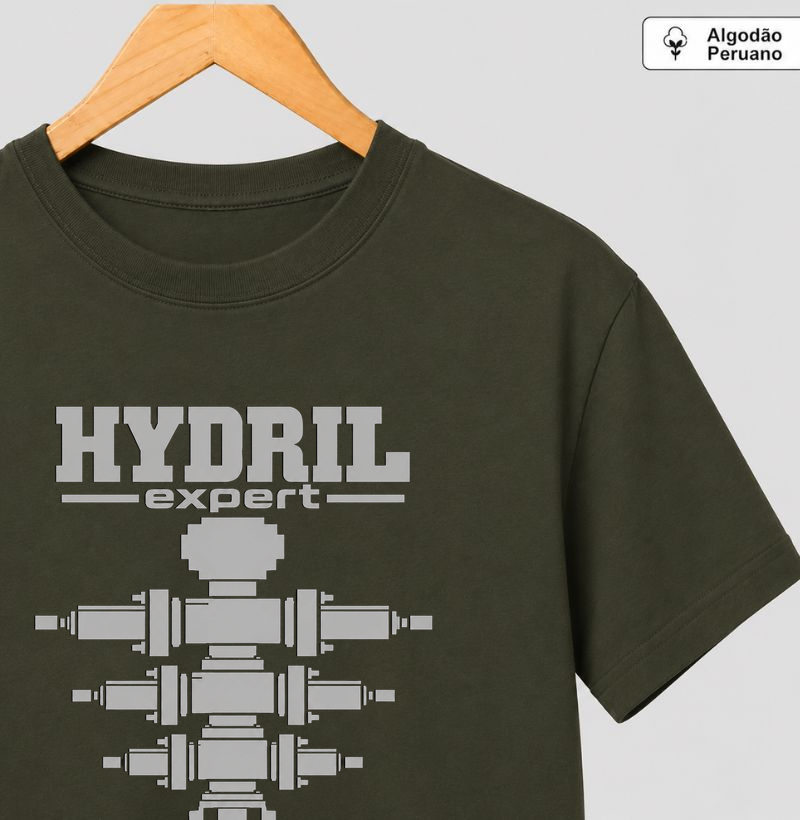 HYDRIL Expert - Camiseta Algodão Peruano