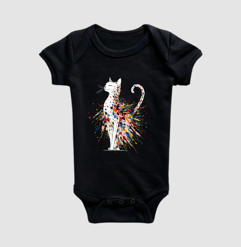 Explosão Felina - Body Infantil