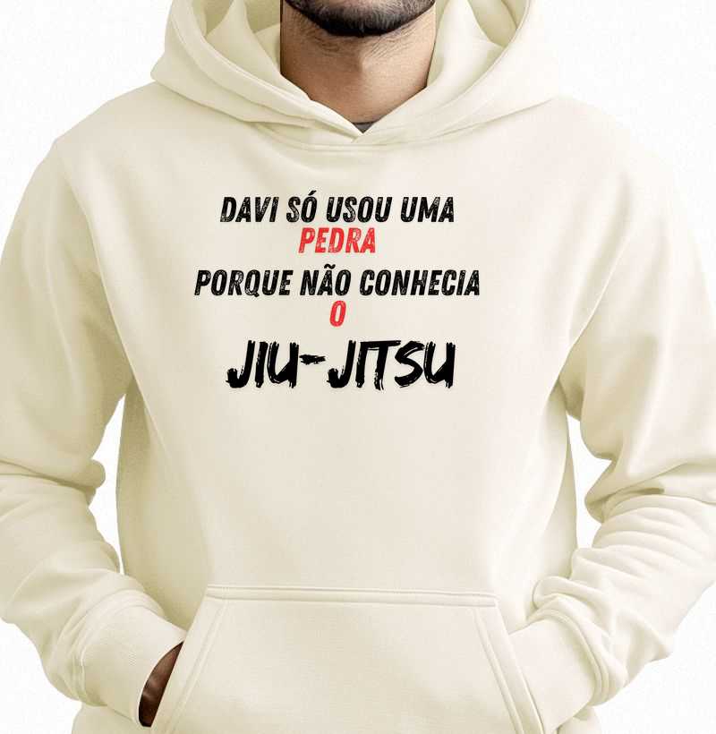 Davi só usou uma pedra porque não conhecia o Jiu Jitsu 
