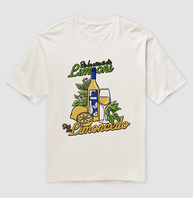 Camiseta Oversized Limoncello