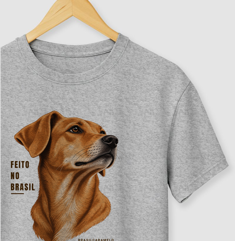 Caramelo - Feito no Brasil - Camiseta