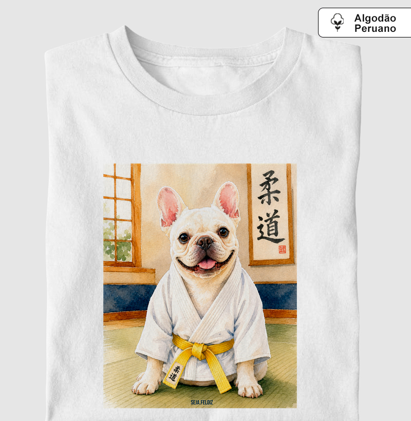 JUDOG 🥋🐾 - Camiseta Algodão Peruano