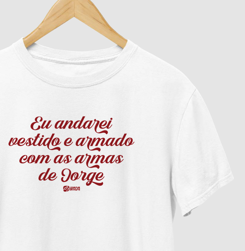 Eu andarei vestido e armado