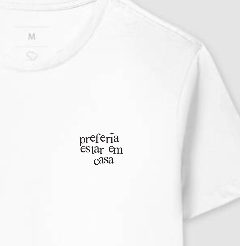 PREFERIA ESTAR EM CASA BOLSO