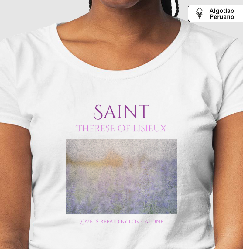 Camiseta Santa Teresa de Lisieux