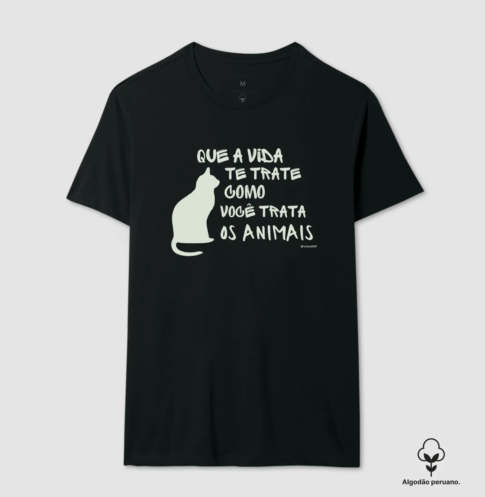 #003 - Que a vida te trate como você trata os animais - gato