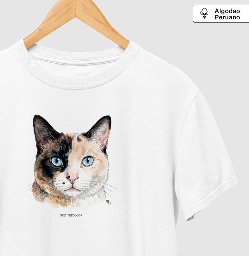 Gatos - SRD Tricolor II - Algodão Peruano