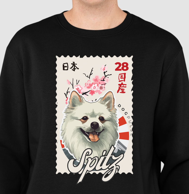 Suéter Moletom Nihon Spitz White Dog Pulse