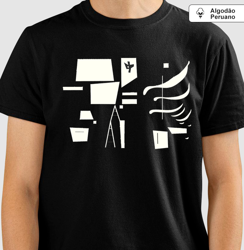 Wassily Kandinsky Geometria Branca Premium 