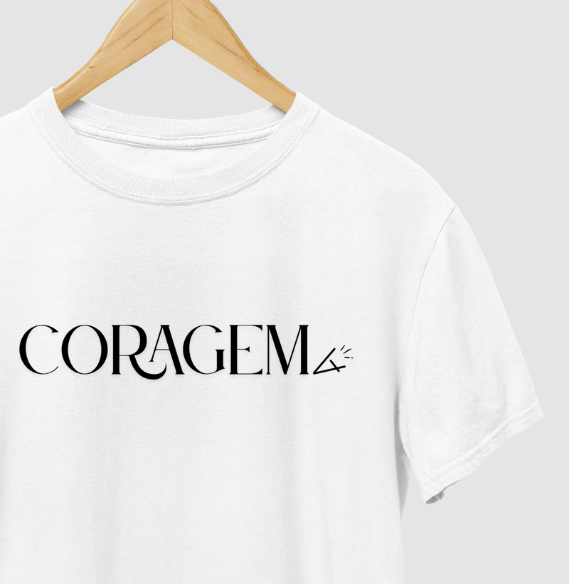 Camiseta coragem