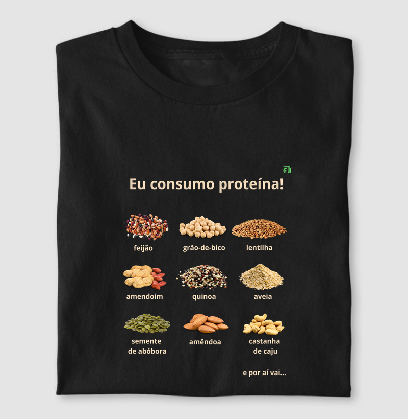 Eu consumo proteína!