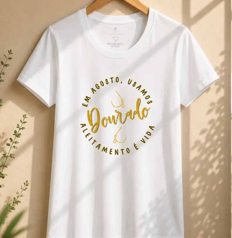 Em Agosto, Usamos Dourado - Aleitamento é Vida