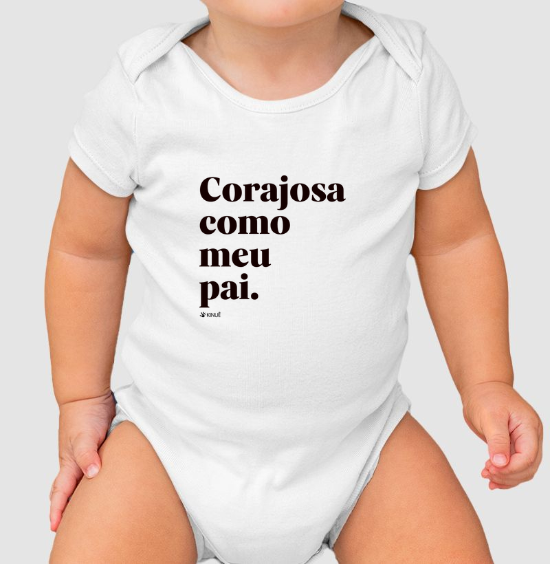 Corajosa como meu pai