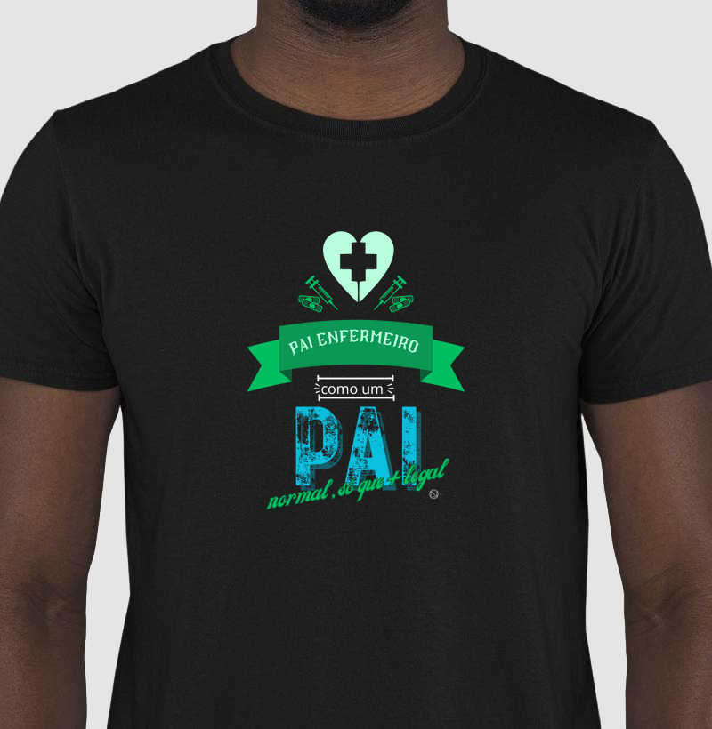 Camiseta Pai Enfermeiro 
