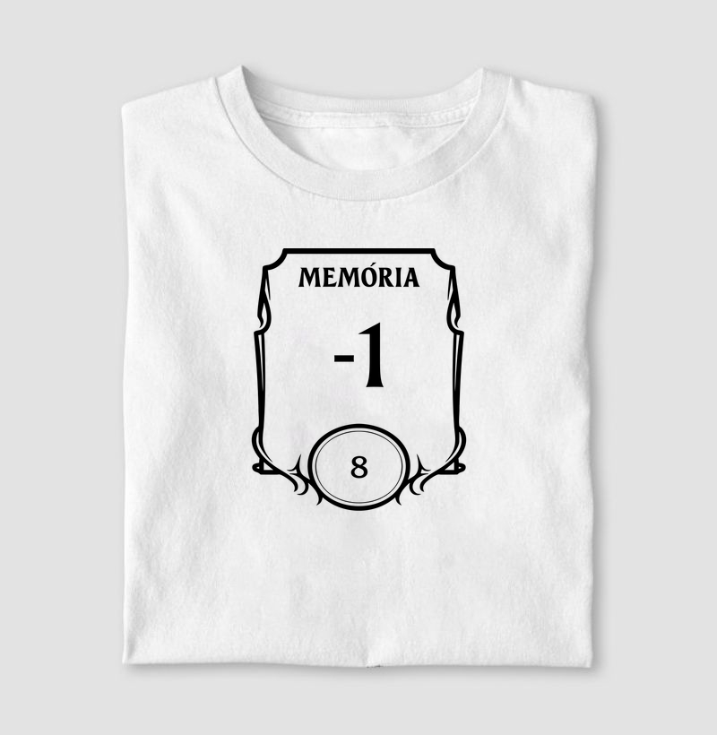 MEMÓRIA -1 - Camiseta