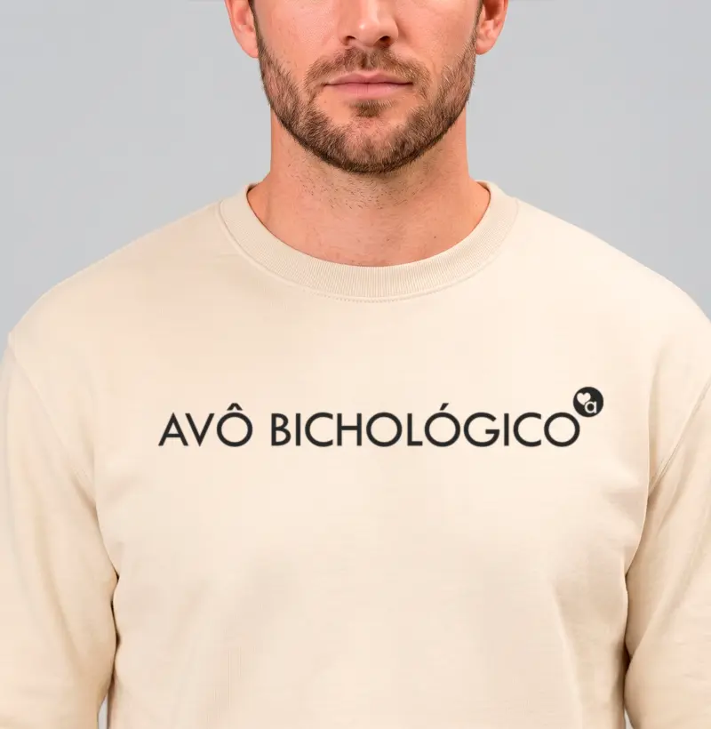 Família Bichológica - Vovô - Moletom Suéter
