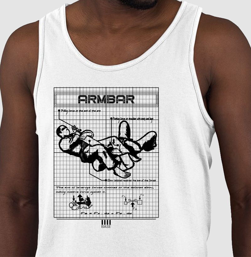 Armlock Blueprint - traço em preto